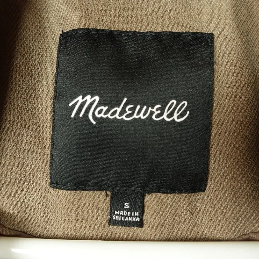 Madewell‎ Blazer Womens SZ S Drapeweave Caldwell Double Breasted Business Casual